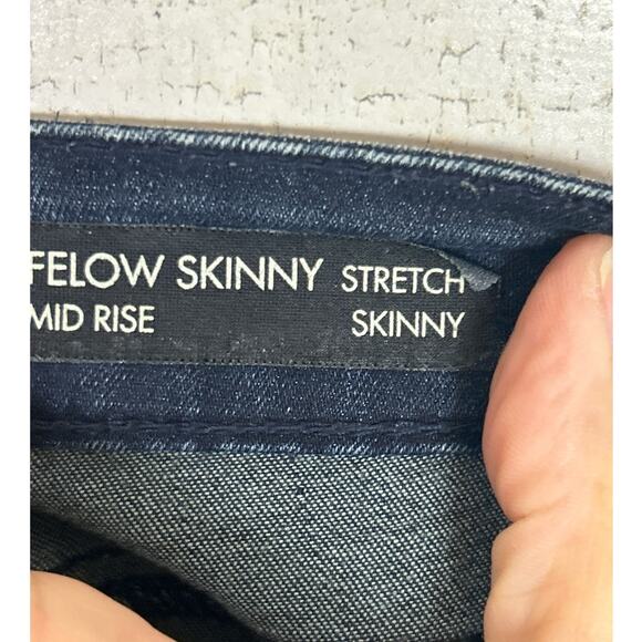 Buffalo David Bitton Women’s 29 Blue Denim Western Skinny Stretch Jeans - Picture 4 of 5